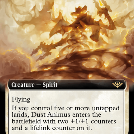 Dust Animus (Extended Art) [Outlaws of Thunder Junction] Foil
