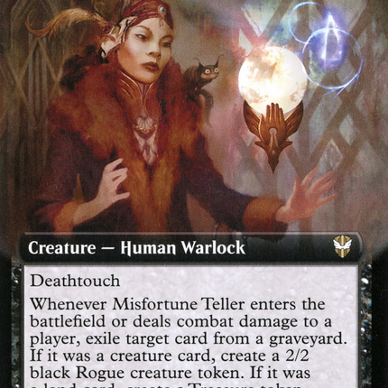 Misfortune Teller (Extended Art) [New Capenna Commander]