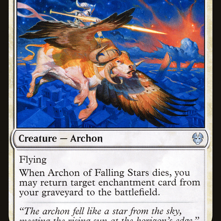 Archon of Falling Stars [Theros Beyond Death]