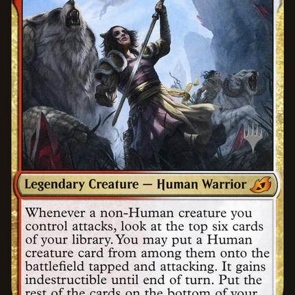 Winota, Joiner of Forces [Ikoria: Lair of Behemoths Promos]