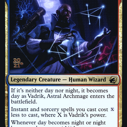 Vadrik, Astral Archmage [Innistrad: Midnight Hunt Promos] Prerelease Foil