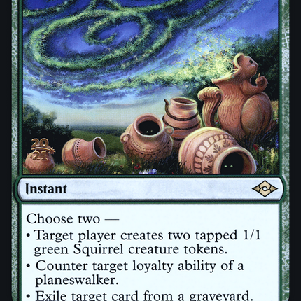 Verdant Command [Modern Horizons 2 Promos] Prerelease Foil