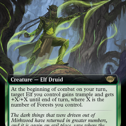 Mirkwood Channeler (Extended Art) [The Lord of the Rings: Tales of Middle-earth]