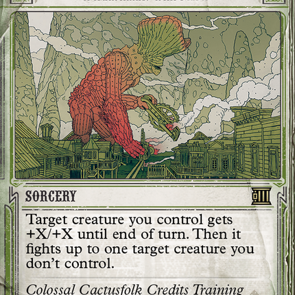 Primal Might (Showcase) (Borderless) [Breaking News] Foil