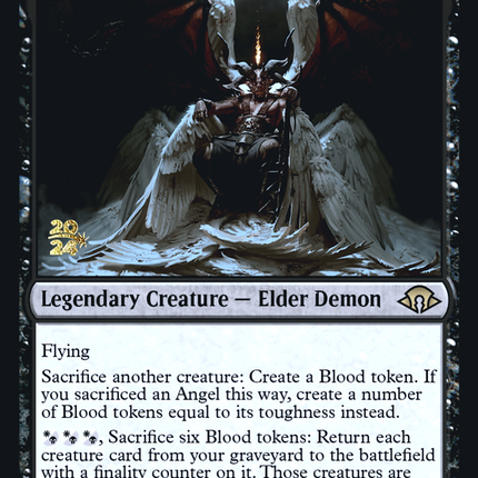 Shilgengar, Sire of Famine [Modern Horizons 3 Promos] Prerelease Foil