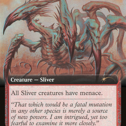 Two-Headed Sliver (Extended Art) [Secret Lair Drop] Foil