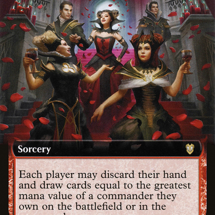 Imposing Grandeur (Extended Art) [Crimson Vow Commander]