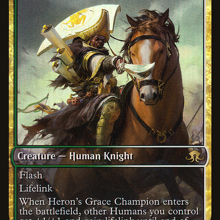 Heron's Grace Champion [Eldritch Moon Promos] Foil
