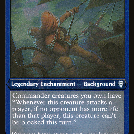 Sword Coast Sailor [Commander Legends: Battle for Baldur's Gate] Etched Foil