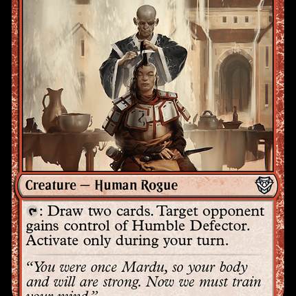 Humble Defector [Outlaws of Thunder Junction Commander]