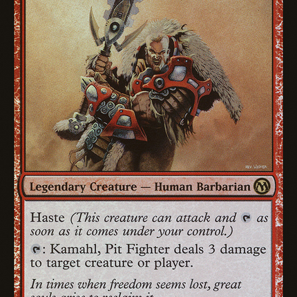 Kamahl, Pit Fighter [Duels of the Planeswalkers] Foil