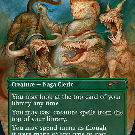 Vizier of the Menagerie (Borderless) [Secret Lair Drop]