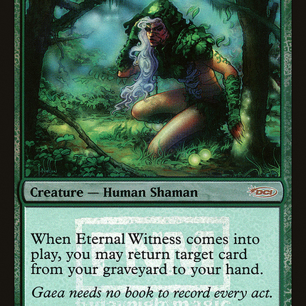 Eternal Witness [Friday Night Magic 2008] Foil
