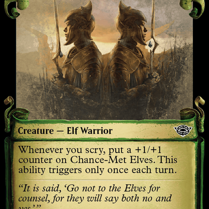 Chance-Met Elves (Showcase) [The Lord of the Rings: Tales of Middle-earth]
