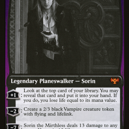 Sorin the Mirthless [Innistrad: Double Feature]