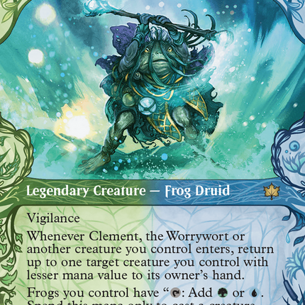 Clement, the Worrywort (Showcase) [Bloomburrow] Foil