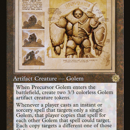 Precursor Golem (Retro) [The Brothers' War Retro Artifacts]