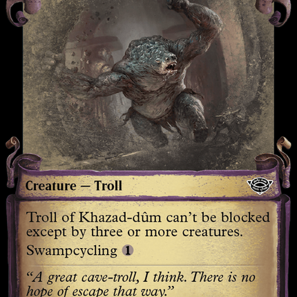 Troll of Khazad-dûm (Showcase) [The Lord of the Rings: Tales of Middle-earth]