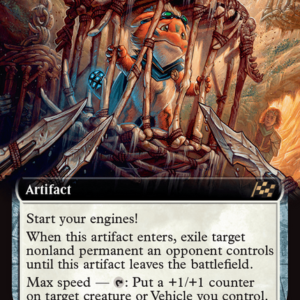 Perilous Snare (Extended Art) [Aetherdrift]