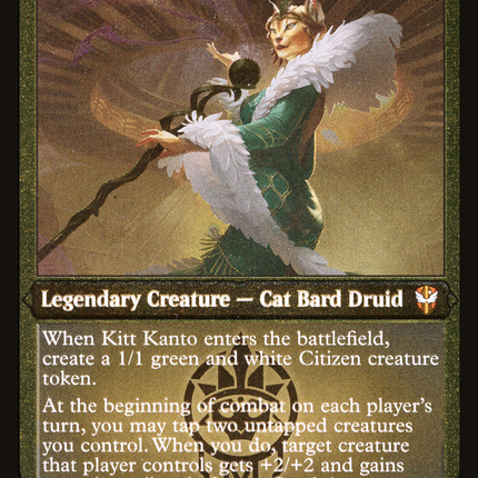 Kitt Kanto, Mayhem Diva [New Capenna Commander] Etched Foil