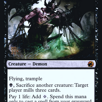Lord of the Forsaken [Innistrad: Midnight Hunt Promos] Prerelease Foil