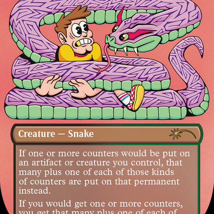 Winding Constrictor (Borderless) [Secret Lair Drop]