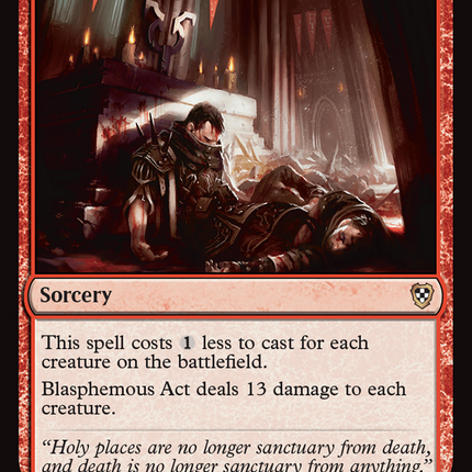Blasphemous Act [Commander: Aetherdrift]