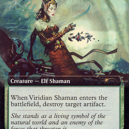 Viridian Shaman (Extended Art) [Secret Lair Drop] Foil