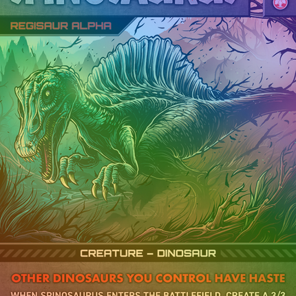 Regisaur Alpha (Borderless) [Secret Lair Drop] Foil