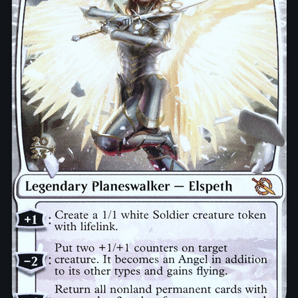 Archangel Elspeth [March of the Machine Promos] Prerelease Foil