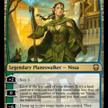 Nissa, Steward of Elements [Modern Horizons 3 Commander]
