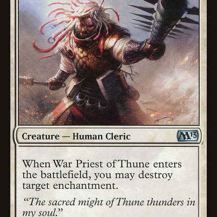 War Priest of Thune [Magic 2013]