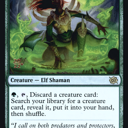 Fauna Shaman [The Brothers' War Promos] Prerelease Foil