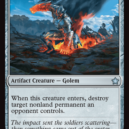 Meteor Golem [Foundations] Foil