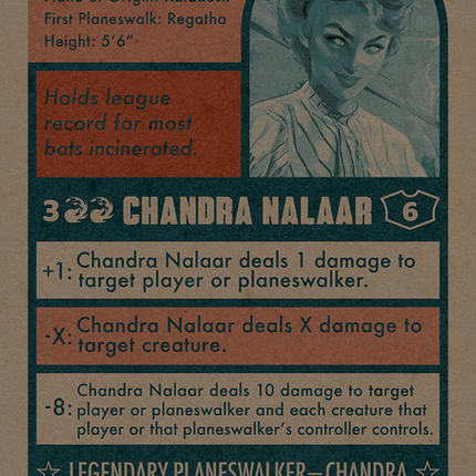 Chandra Nalaar // Chandra Nalaar (Full Art) (Borderless) [Secret Lair Drop]
