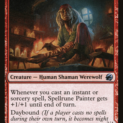 Spellrune Painter // Spellrune Howler [Innistrad: Midnight Hunt]