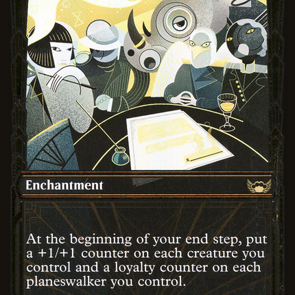 Brokers Ascendancy (Showcase) [Streets of New Capenna] Gilded Foil