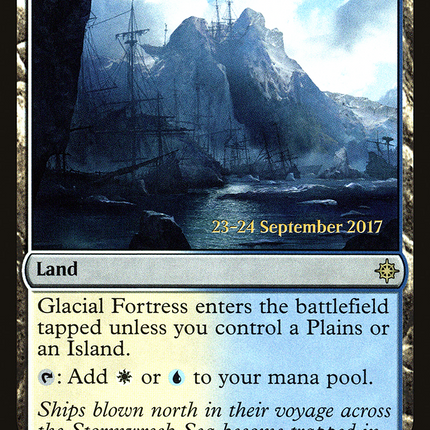 Glacial Fortress [Ixalan Promos] Prerelease Foil