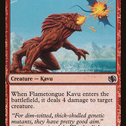 Flametongue Kavu [Duel Decks Anthology: Jace vs. Chandra]