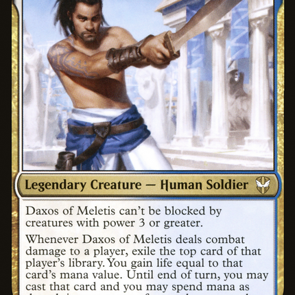 Daxos of Meletis [New Capenna Commander]