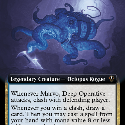 Marvo, Deep Operative (Extended Art) [Murders at Karlov Manor Commander] Foil