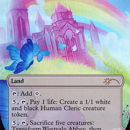 Westvale Abbey // Ormendahl, Profane Prince (Borderless) [Secret Lair Drop] Foil