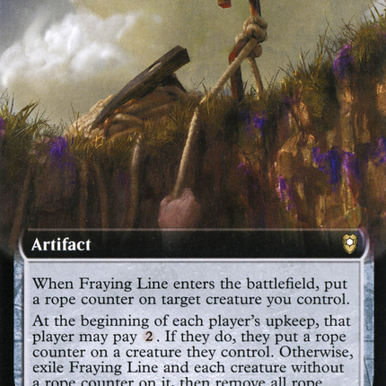 Fraying Line (Extended Art) [Commander Legends: Battle for Baldur's Gate]