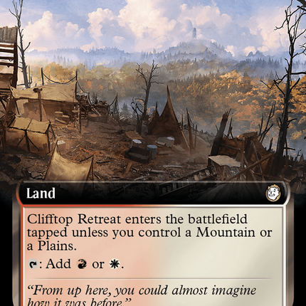 Clifftop Retreat (Extended Art) [Fallout] Surge Foil