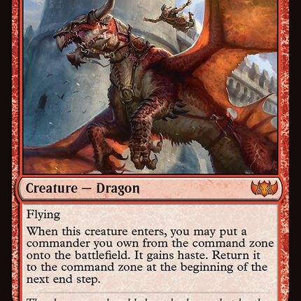 Hellkite Courser [Commander: Tarkir: Dragonstorm]