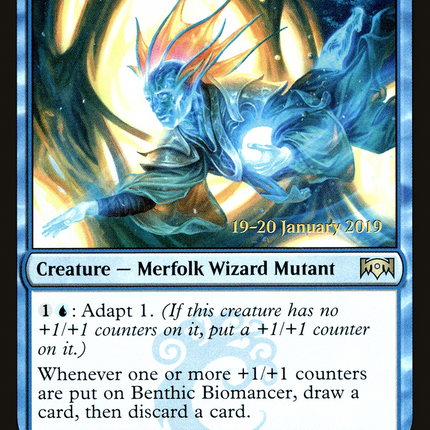 Benthic Biomancer [Ravnica Allegiance Promos] Prerelease Foil