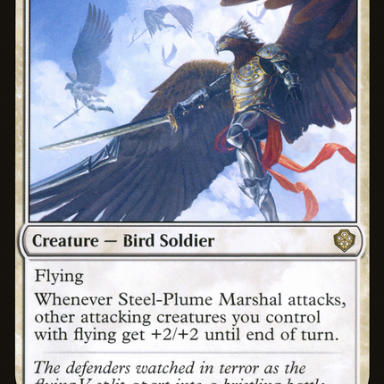 Steel-Plume Marshal [Starter Commander Decks]