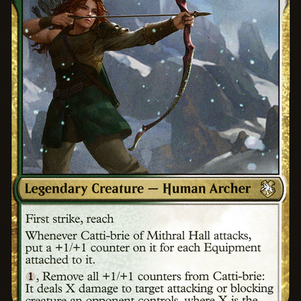 Catti-brie of Mithral Hall [Forgotten Realms Commander]