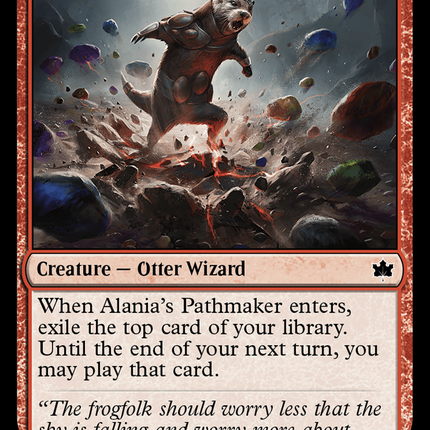 Alania's Pathmaker [Bloomburrow] Foil