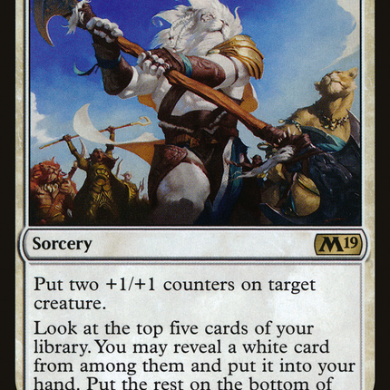 Ajani's Influence [Core Set 2019]